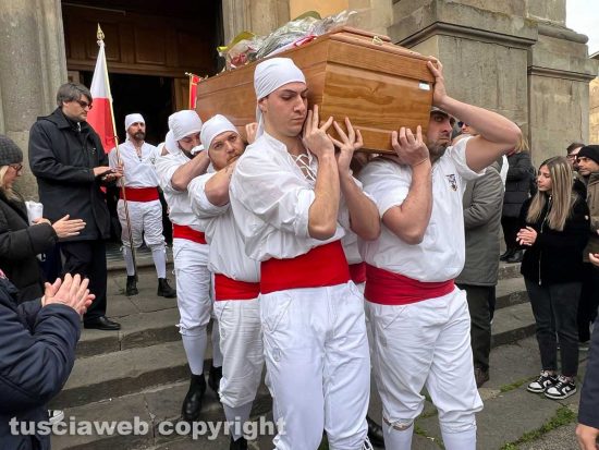 Bagnaia - I funerali di Marco Gemini