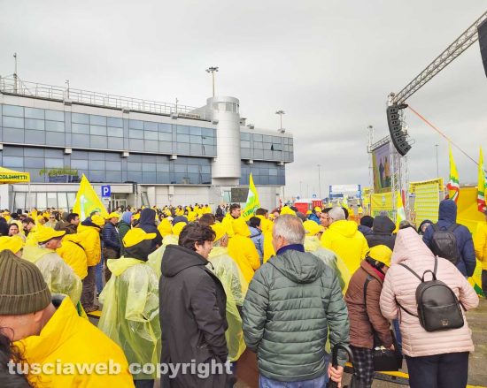 Civitavecchia - La protesta della Coldiretti