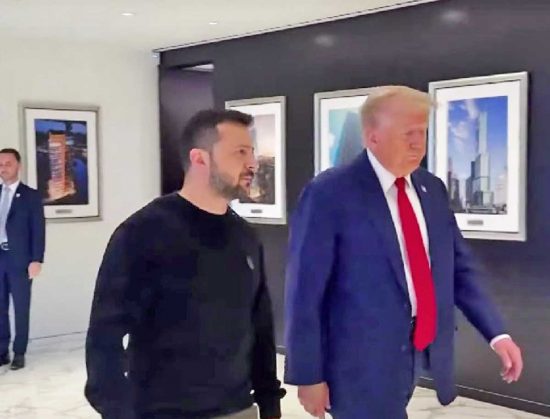 Zelensky e Trump