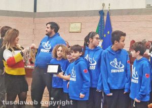 Civitavecchia - Il premio alla Cv Skating