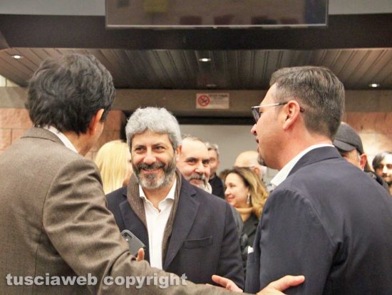 Roberto Fico accolto da Piendibene e D'Antò