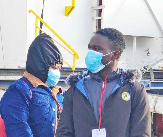 Civitavecchia - La ong Humanity 1 approda in porto con 43 migranti