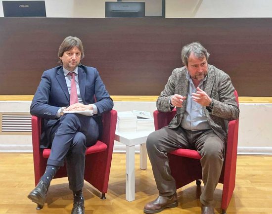 Luigi Micheli e Gian Piero Joime