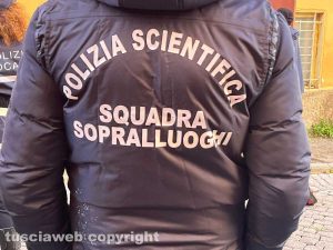 La polizia scientifica