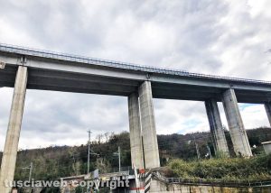 Orte - Il viadotto della superstrada Umbro-laziale