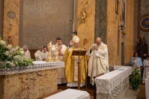 Monte Romano - La celebrazione di accoglienza della reliquia di Cecilia Eusepi