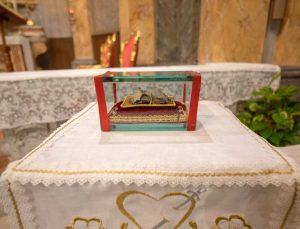 Monte Romano - La celebrazione di accoglienza della reliquia di Cecilia Eusepi