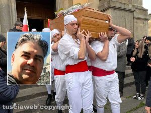 Bagnaia - I funerali di Marco Gemini