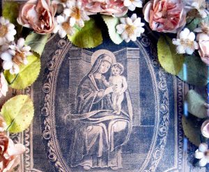 Un'incisione della Madonna delle Grazie
