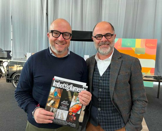 Mauro Rotelli e il prof Perretti