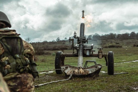 Le esercitazioni dell'esercito a Monte Romano