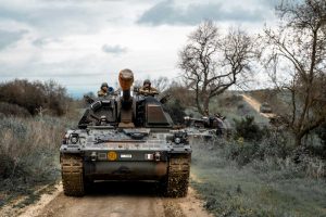 Le esercitazioni dell'esercito a Monte Romano