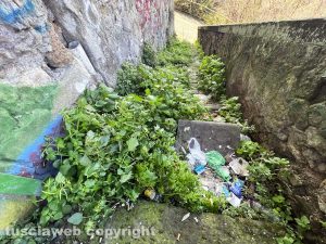 Viterbo - Il palazzo dell'ex ospedale lungo via San Clemente