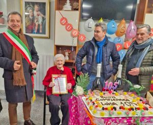 Santa Marinella - Luisa Brogi compie 105 anni