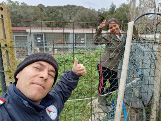 Tarquinia - Canile comunale senza acqua, intervengono protezione civile Aeopc