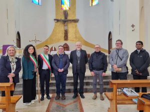 Lampedusa - Giubileo, benedetta la croce artistica
