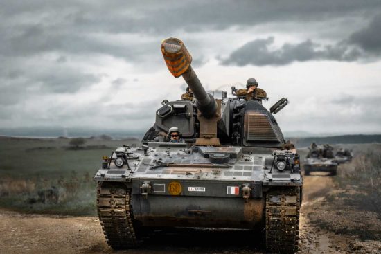 Le esercitazioni dell'esercito a Monte Romano