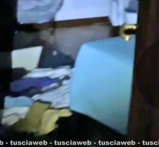 Viterbo - Furti alla Quercia - Disordine in una stanza