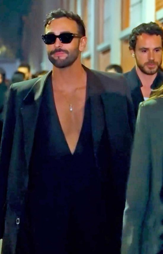 Marco Mengoni alla Milano fashion week 2025
