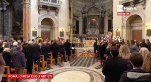 Roma - Il funerale di Eleonora Giorgi
