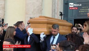 Roma - Il funerale di Eleonora Giorgi