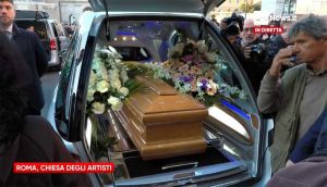 Roma - Il funerale di Eleonora Giorgi