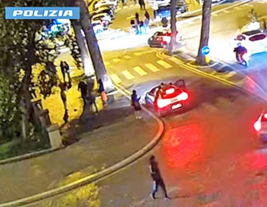 Viterbo - Violenta rissa al Sacrario