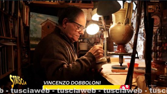 Striscia la notizia - Davide Rampello ha incontrato Vincenzo Dobboloni, conosciuto come "Mastro Cencio"