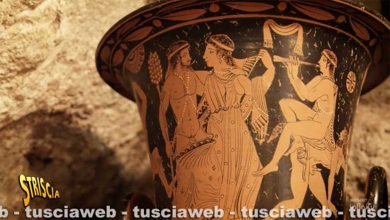 Striscia la notizia, Davide Rampello riscopre l'arte delle ceramiche di Civita Castellana