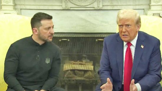 Zelensky e Trump