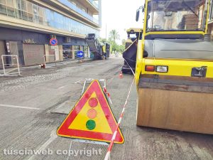 Civitavecchia - la messa in sicurezza di strade e marciapiedi.
