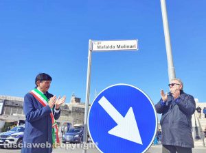 Intitolata la rotonda a Mafalda Molinari