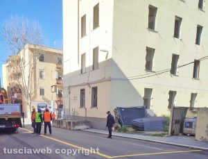 Civitavecchia - I lavori in via XVI Settembre