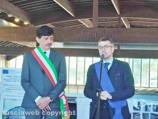 Civitavecchia - Piendibene e Sanna allo Stadio del Nuoto