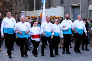 Viterbo - Associazione ex Facchini al Dies Natalis di Santa Rosa
