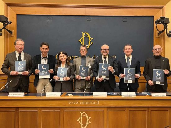 Roma - Camera dei deputati - Presentato l'evento "Notte bianca alle terme"