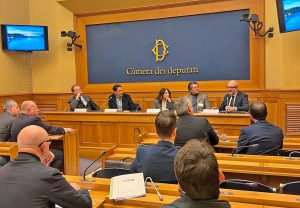 Roma - Camera dei deputati - Presentato l'evento "Notte bianca alle terme"