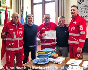Vasanello - Al centro Umberto Martellino, alla sua sinistra Igino Vestri, alla sua destra Giuseppe Mancuso