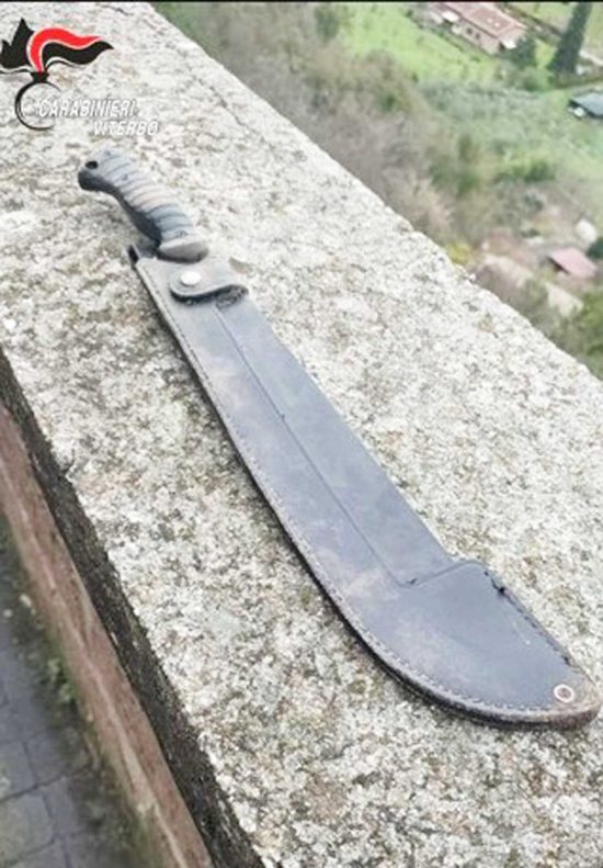 Civita Castellana - Il machete