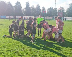 Il Rugby Civitavecchia in azione