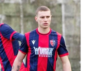 Spolverini della Sorianese autore del gol dei cimini