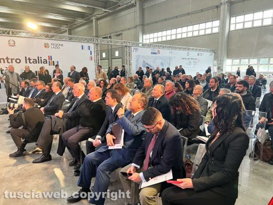 Orte - La presentazione del progetto di completamento dell'interporto