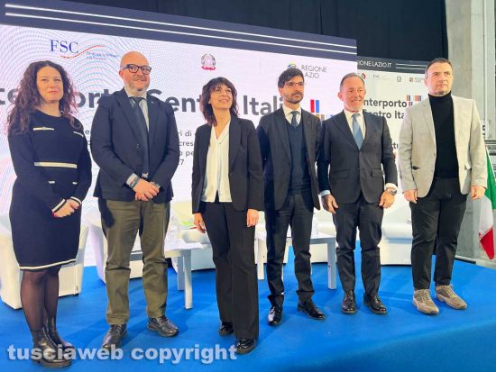 Orte - La presentazione del progetto di completamento dell'interporto