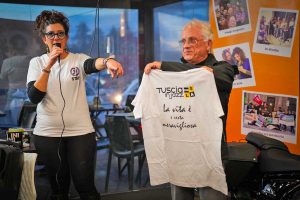 Viterbo - L'evento "Mettiti in moto contro la sla"