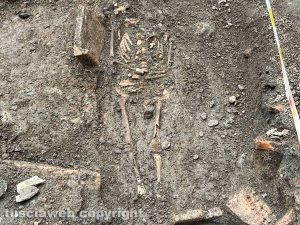 Viterbo – Scavi in piazza del comune – I resti ritrovati