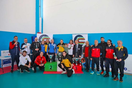 I tecnici delle 17 società partecipanti - Primo class. Asd Ronin Kai Ks Tuscania 