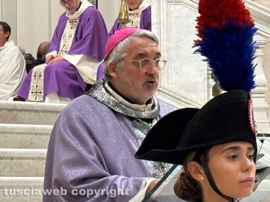 Le reliquie di Padre Pio a Civita Castellana - Il vescovo Marco Salvi