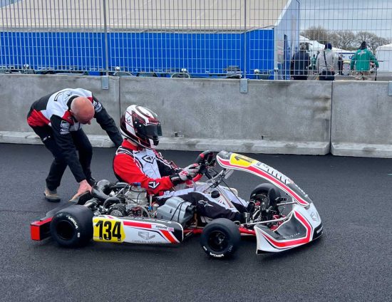 Un kart al Leopard Circuit Viterbo