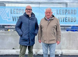 Viterbo - Mauro Rotelli in visita al Leopard Circuit