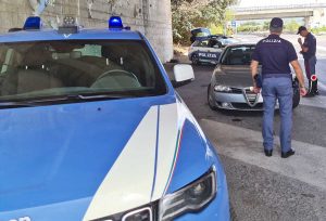 Controlli della polizia stradale - Immagine di repertorio